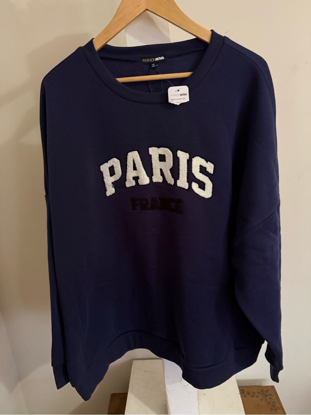 NWT “Paris” Sweatshirt